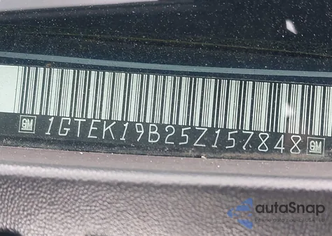 2005 GMC Sierra 1500 Sle z USA, uszkodzony, nr VIN 1GTEK19B25Z157848